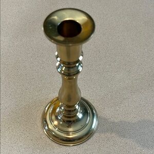 Baldwin brass candlestick holder